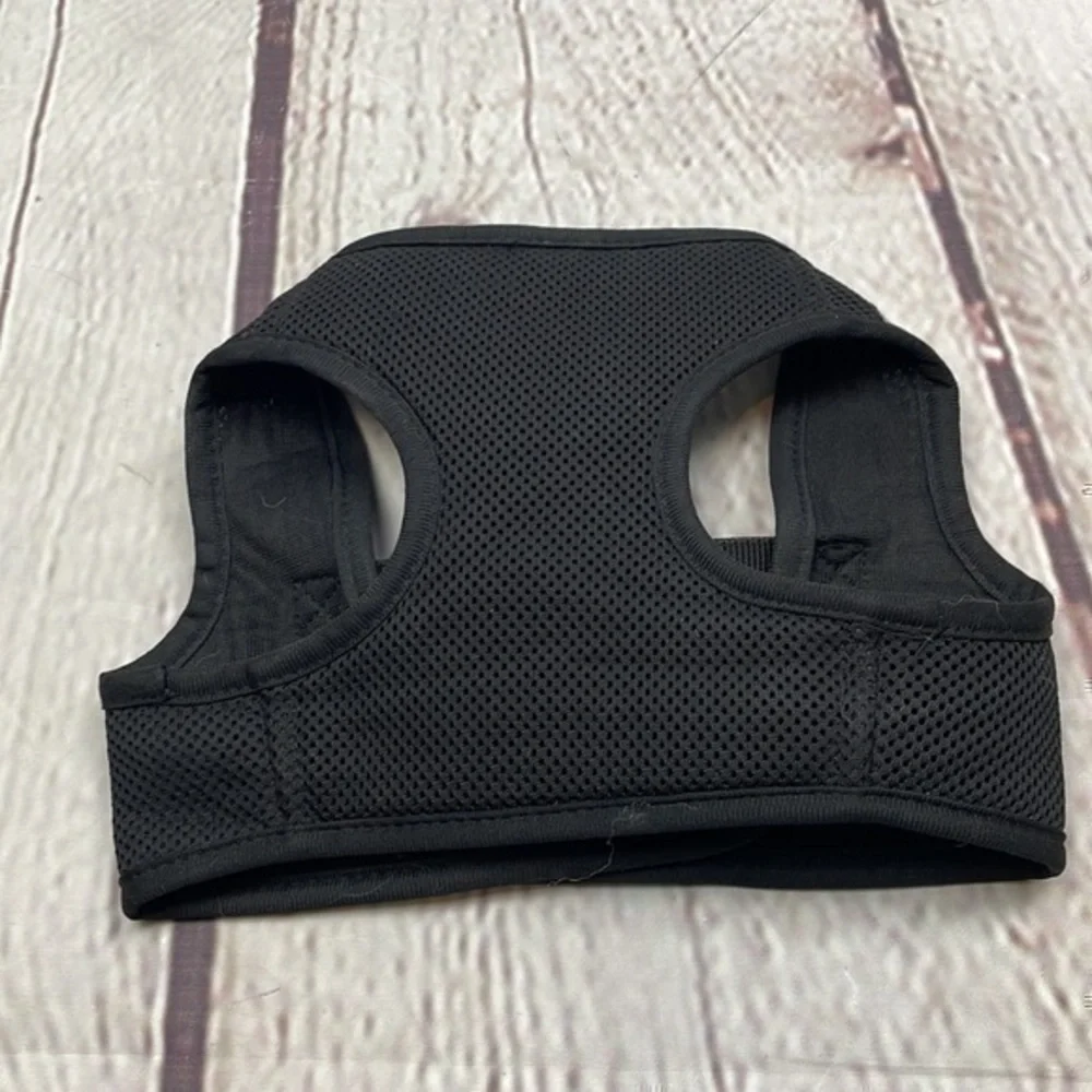 The Dog Walker company black mesh harness medium 15-25lbs